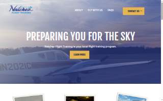 Natchez Flight Training website