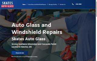 Skates Auto Glass website