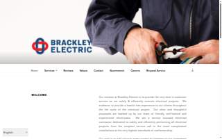 Brackley Electric, Inc. website