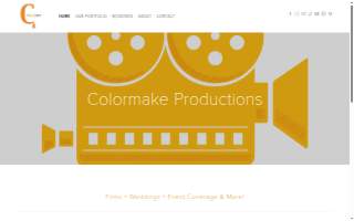 Colormake Productions website