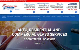 Dunaway Glass website