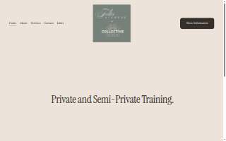 Felter Fitness website