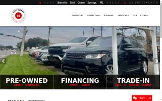 Gulf Coast Specialty Auto website