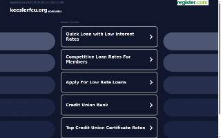 Keesler Federal Credit Union Ocean Springs Branch website