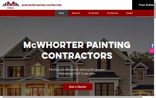 Mcwhorter Painting Contractors LLC of Ocean Springs website