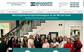 Mississippi Eye Associates website