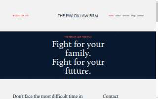 pavlov law firm website