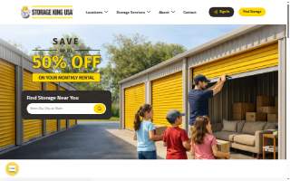 Storage King USA of Ocean Springs website