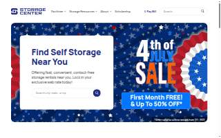 The Storage Center - Ocean Springs, Mississippi website
