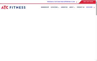 ATC Fitness of Olive Branch website