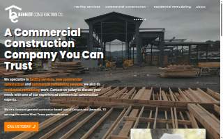 Bennett Construction Company website