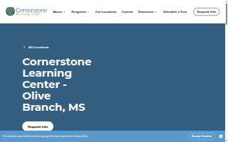 Cornerstone Learning Center – Olive Branch website