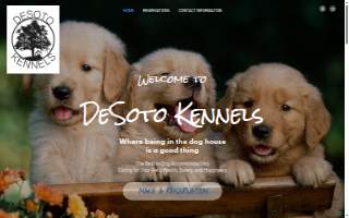 Desoto Kennels of Olive Branch website