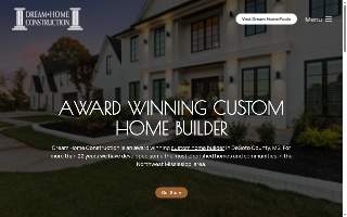 Dream Home Construction website