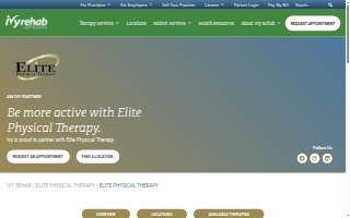 Elite Physical Therapy of Hattiesburg website