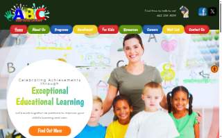 ABC Learning Center website