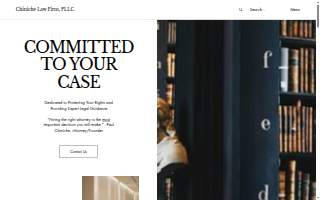 Chiniche Law Firm PLLC website