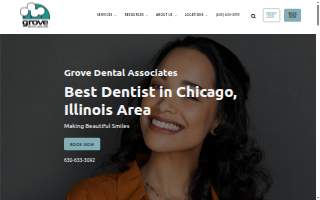 Grove Dental website