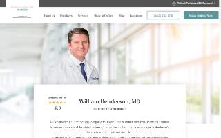 Henderson William E MD website