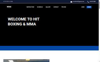 Hit Boxing and MMA website