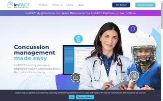 Impact Health Clinic of Moss Point website
