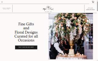 Oxford Floral website
