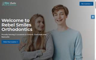 Rebel Smiles Orthodontics (Oxford Family Dentisty) website