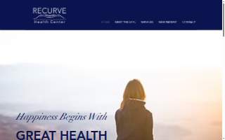 RECURVE Health Center website