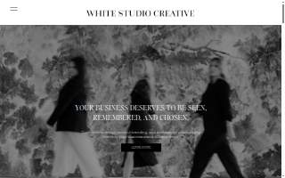 White Studio Creative website