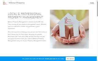 Alfonso Property Management of Pascagoula website