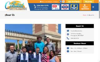 Coastal Automotive website