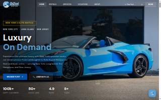 Exotic Mobile Detailing website