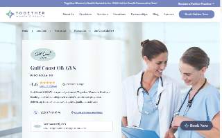 Gulf Coast Obgyn website