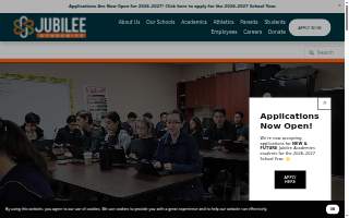 Jubilee Event Rentals of Moss Point website