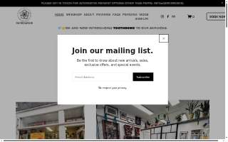 Piercing & Tattoo Studio website