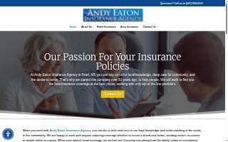 Andy Eaton Insurance Agency website
