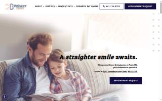 Brister Orthodontics website