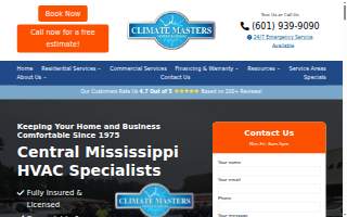 Climate Masters Inc website