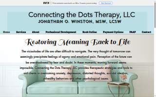 Connecting the Dots Therapy, LLC website