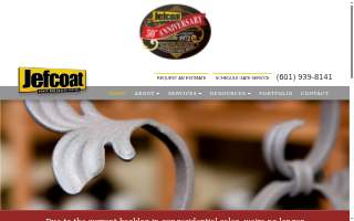 Jefcoat Fence Co., Inc. of Pearl website