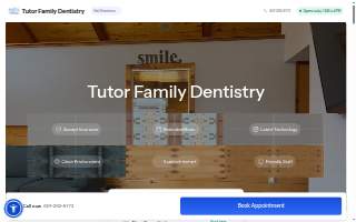 Tutor Family Dentistry- Heather Tutor DMD website