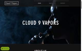 Cloud 9 Vapors website