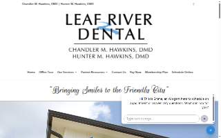 Cosmetic dentist website