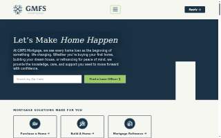 GMFS Mortgage - Hattiesburg of Petal website