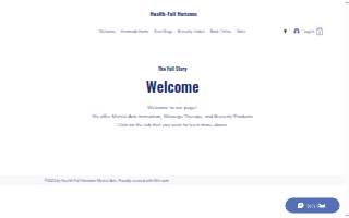 Health Full Horizons Martial Arts website