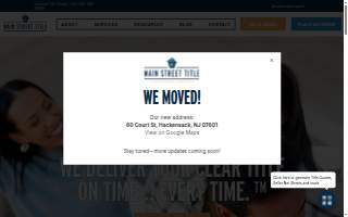 Main Street Land Title, LLC website