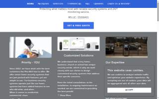 Priority Alert LLC of Petal website
