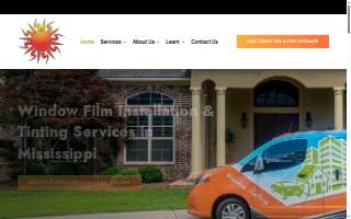 SPF Window Tinting website