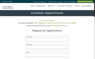 Audibel Hearing Healthcare website