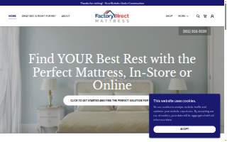 Factory Direct Mattress - Picayune website